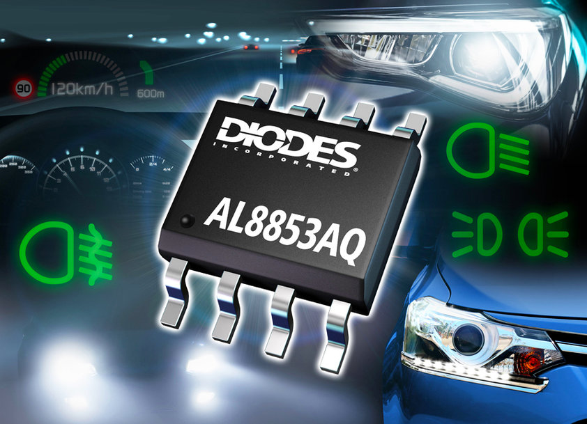 Diodes Incorporated introduces a Boost/SEPIC controller enabling 50kHz LED-wide PWM